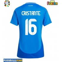 Italien Bryan Cristante #16 Heimtrikot Frauen EM 2024 Kurzarm